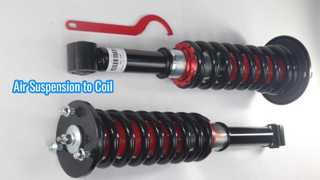 2006-2013 Range Rover Sport LR3 LR4 L320 Kit de conversão de suspensão a ar para mola helicoidal