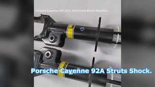 Substituição do amortecedor dianteiro Porsche Cayenne S 92A