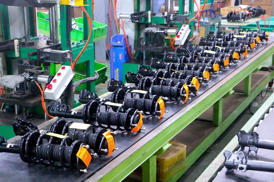 Guangzhou Jovoll Auto Parts Technology Co., Ltd. linha de produção do fabricante
