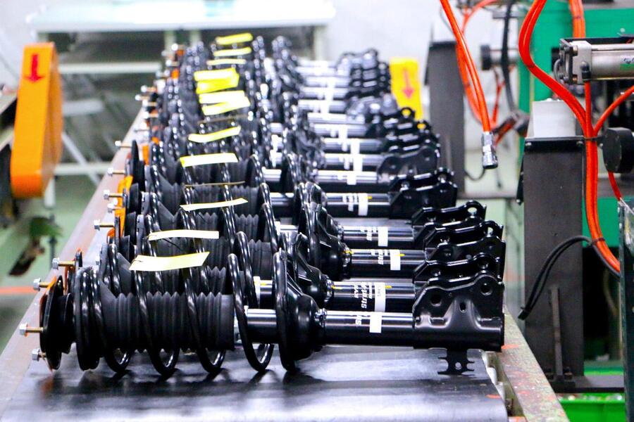Guangzhou Jovoll Auto Parts Technology Co., Ltd. linha de produção do fabricante