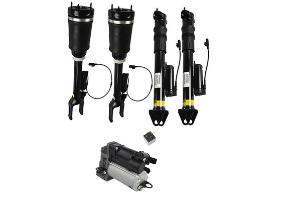 Conjunto de Compressor de Suspensão a Ar Kit Completo de Amortecedor Traseiro Dianteiro Para W164 X164 W164 ML320 ML350