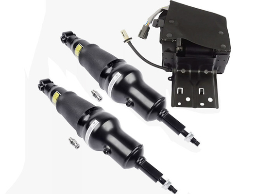 53400 1LA4A 53400 1LA4B Para Nissan Armada 2017-2020 Infiniti QX56 QX80 2011-2017 Choques de suspensão traseira de ar + bomba de compressor de suspensão de ar.