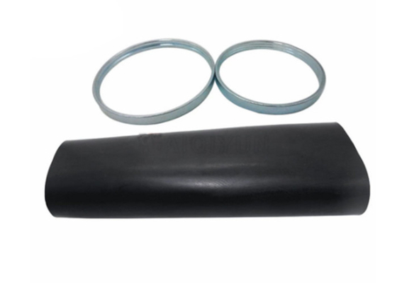 Para a Mercedes Benz W220 Peças de reparação de choque de suspensão traseira de ar, veia de borracha com pinças de aço.