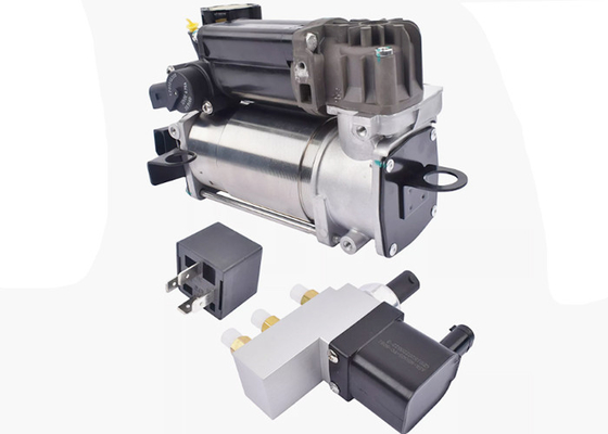 Compressor de suspensão de ar A2113200158 + Bloco de controlo de válvulas para Mercedes Benz W219 W211.