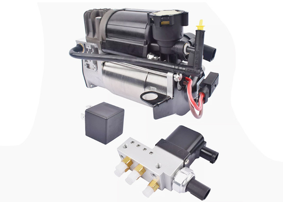 Compressor de suspensão de ar A2113200158 + Bloco de controlo de válvulas para Mercedes Benz W219 W211.
