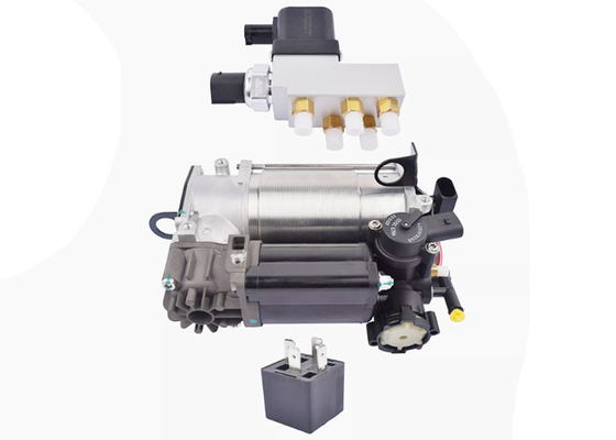 Compressor de suspensão de ar A2113200158 + Bloco de controlo de válvulas para Mercedes Benz W219 W211.