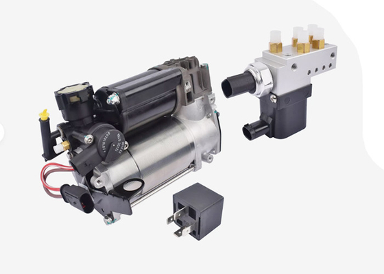 Compressor de suspensão de ar A2113200158+ Bloco de controlo de válvulas para Mercedes Benz W211