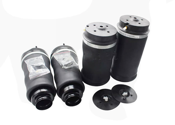 A1643204513 A1643200625 Mercedes Benz W164 2pcs Frente 2pcs traseira ML GL Vidro Suspensão de ar Bolsa de primavera Nova