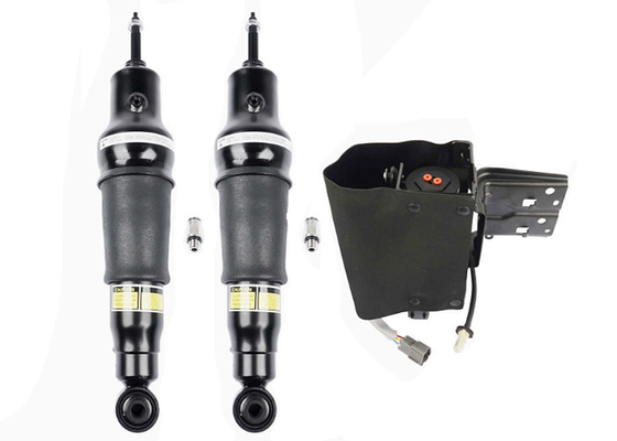 53400 1LA4A 53400 1LA4B Para Nissan Armada 2017-2020 Infiniti QX56 QX80 2011-2017 Choques de suspensão traseira de ar + bomba de compressor de suspensão de ar.
