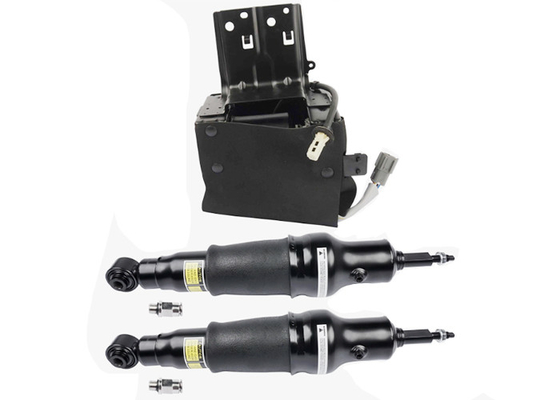 53400 1LA4A 53400 1LA4B Para Nissan Armada 2017-2020 Infiniti QX56 QX80 2011-2017 Choques de suspensão traseira de ar + bomba de compressor de suspensão de ar.