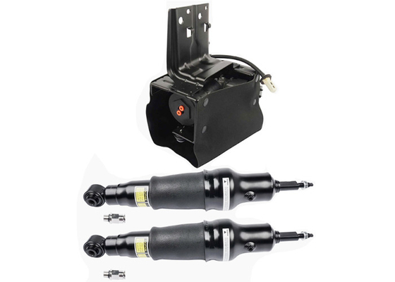 53400 1LA4A 53400 1LA4B Para Nissan Armada 2017-2020 Infiniti QX56 QX80 2011-2017 Choques de suspensão traseira de ar + bomba de compressor de suspensão de ar.