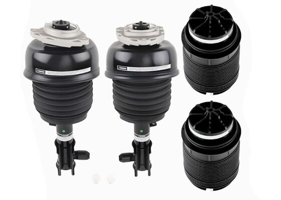 A2123204325 A2123204425 Amortecedores Dianteiros da Suspensão Pneumática + Bolsa de Mola Pneumática Traseira para Mercedes Benz Classe E W212 W218 AWD 4 MATIC